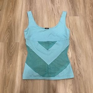 Versace Jeans Collection Aqua Tank Top